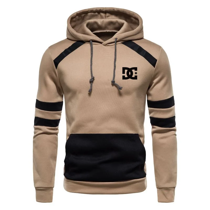 Толстовка мужская с капюшоном на молнии длинным рукавом |