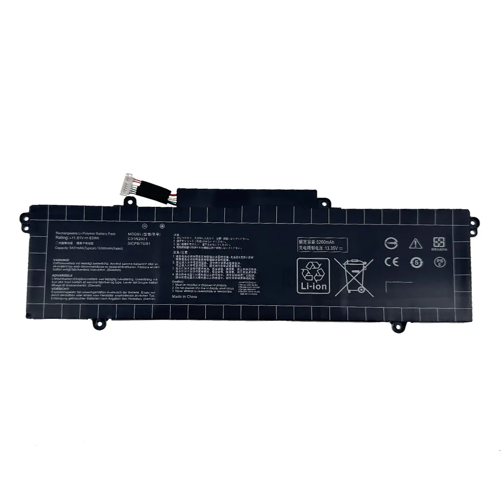 Фото Новая батарея для ноутбука C31N2021 для ASUS ZenBook 14X OLED Flip OLED UM5401QA UX5401EA UP5401EA UX5400EA UM5401 UX5401 UX5400 №3