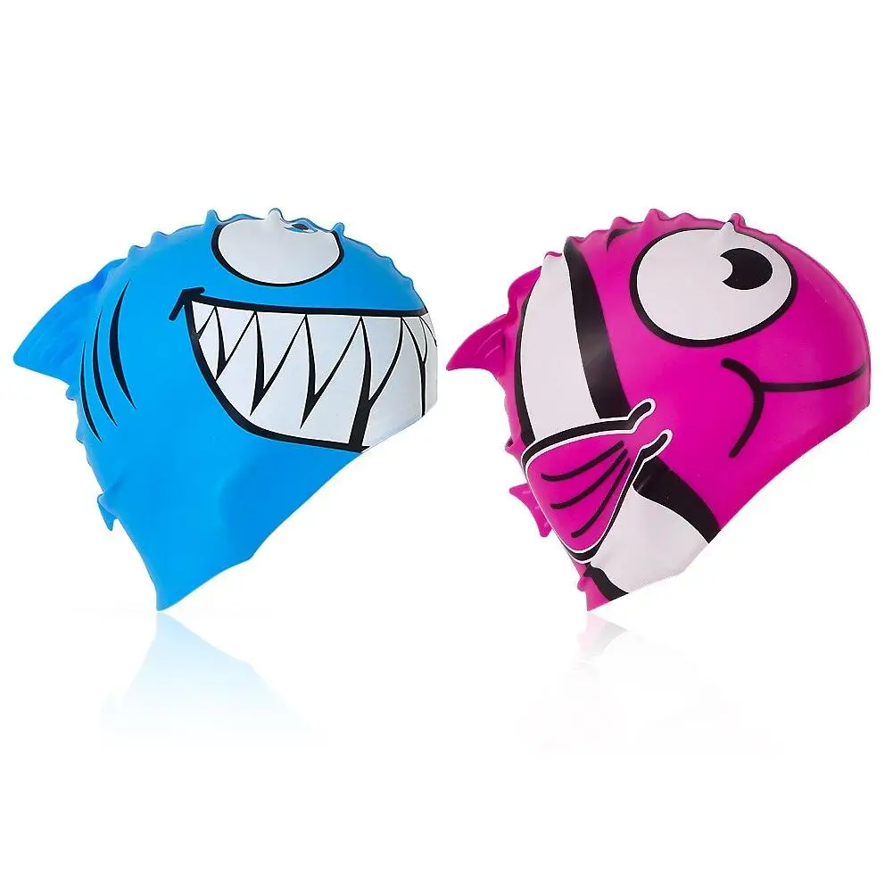 

2 шт., детская силиконовая шапка для бассейна, с защитой ушей