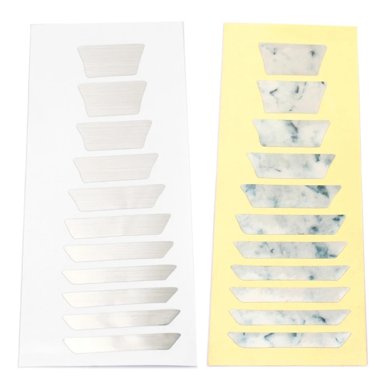 

Наклейки на гриф гитары, трапециевидные наклейки с инкрустацией, DIY наклейки для искусственной гитары