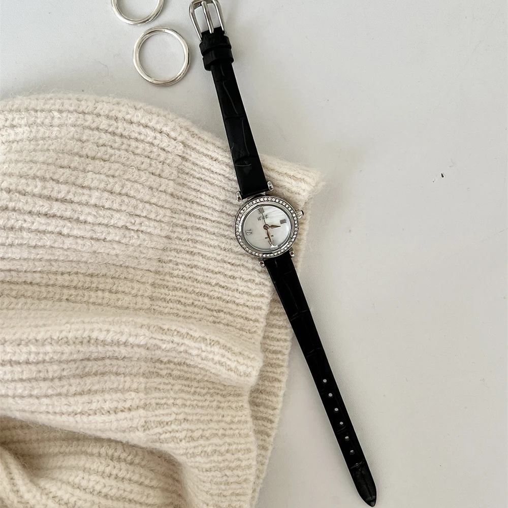 Новая мода IEKE в стиле ретро нишевый стиль Алмазный циферблат темпераментный