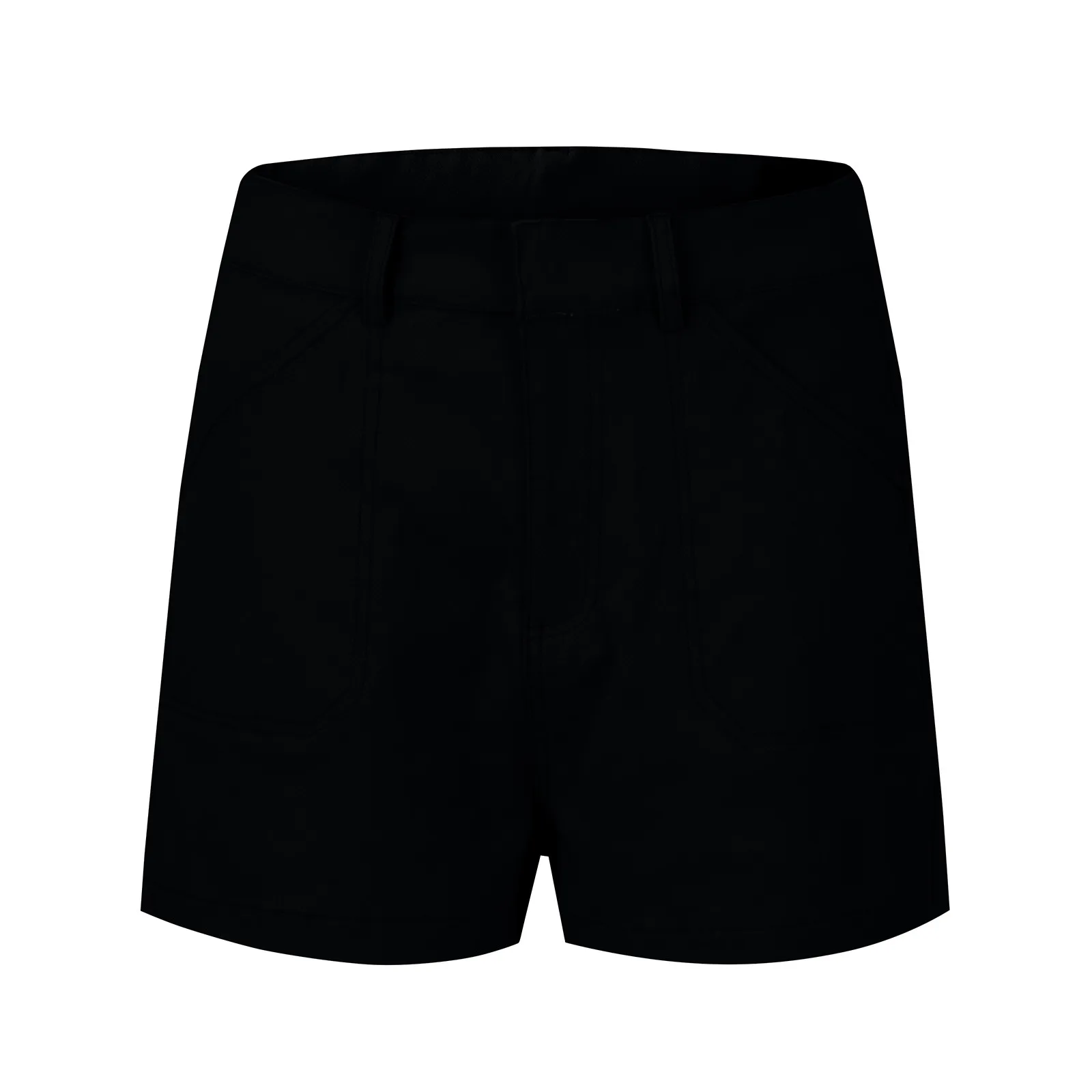 

Women Shorts Black 2023 Summer Fashion New Casual Clothes Solid Color Egan Hip Hop Punk Pocket Drop Shipping Harajuku Vintage