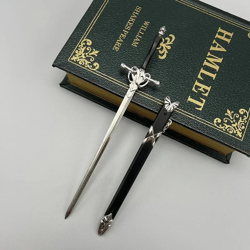22 см Fate/Grand Order Game Replica Ruler Jeanne dɺrc 1:6 Action Figure Accessories La Pucelle Sword Metal Weapon Model Decoration