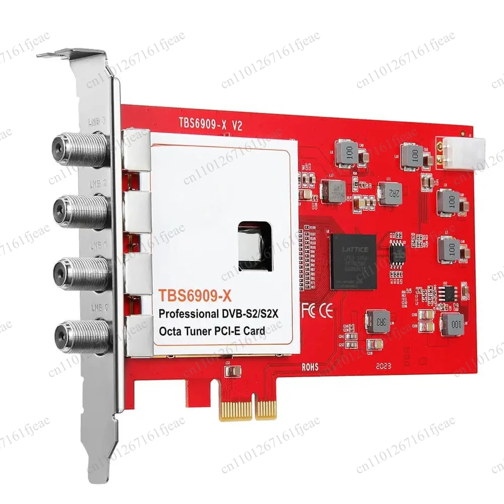 Фото 6909X V2 Octa Tuner PCIe-карта DVB-S/S2/S2X H.265 TV-тюнер №3