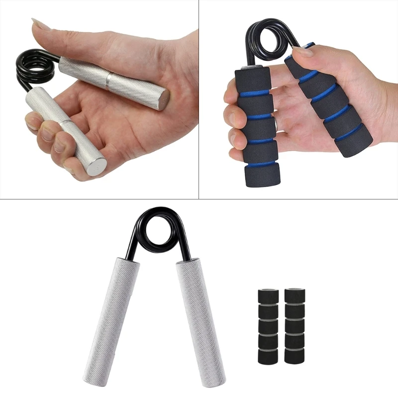 

H58D Hand Grips Finger Strengthener Wrist Forearm Hand Exerciser, Hand Grip Strengthener Hand Grippers Grip Strength Training