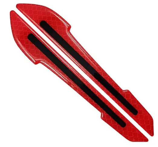 

Светоотражающие наклейки для зеркала заднего вида автомобиля, цвет в ассортименте, 2 шт