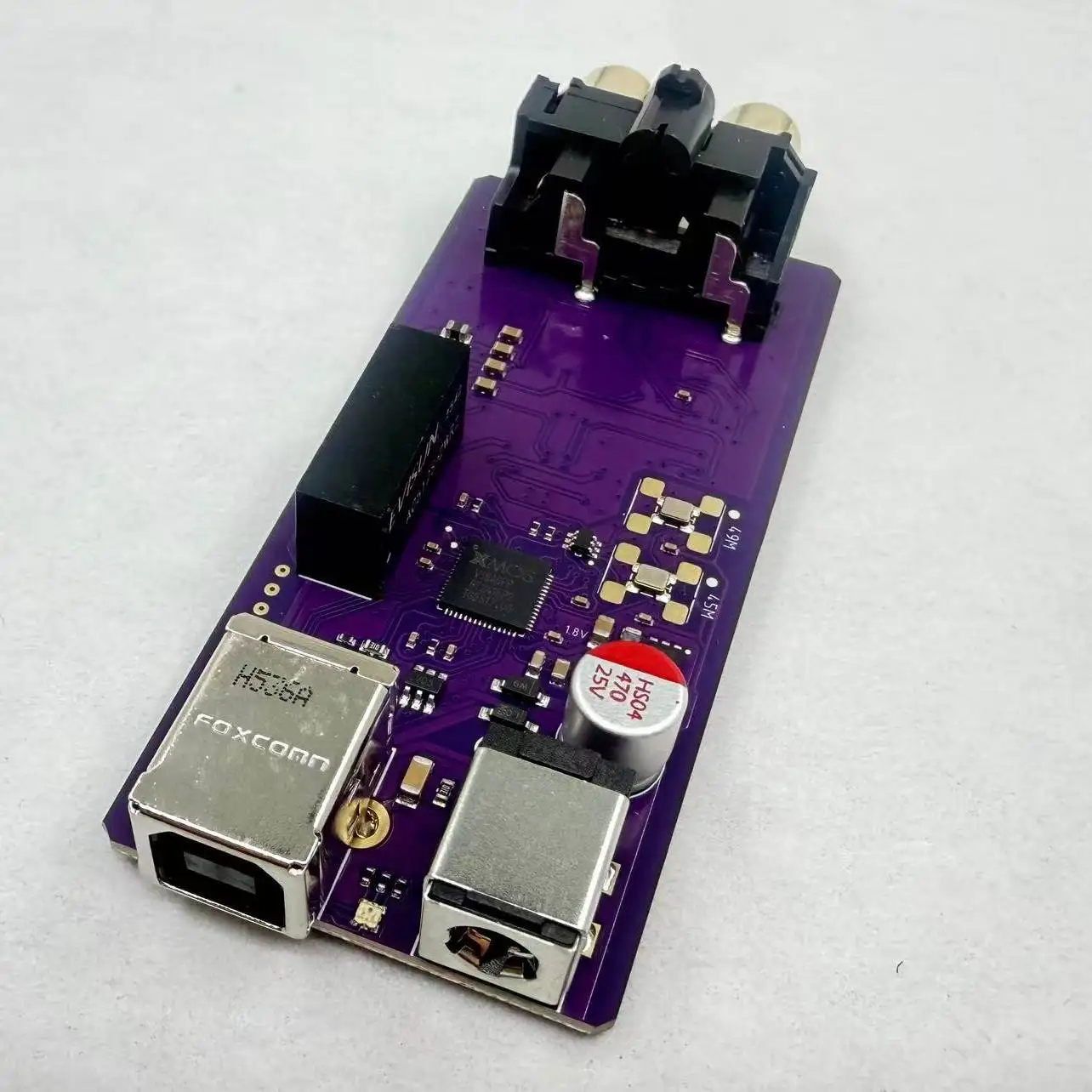 Фото Декодер Nownaaudio DAC1 XMOS316 + ES9039Q2M, автомобильный DAC-интерфейс №1