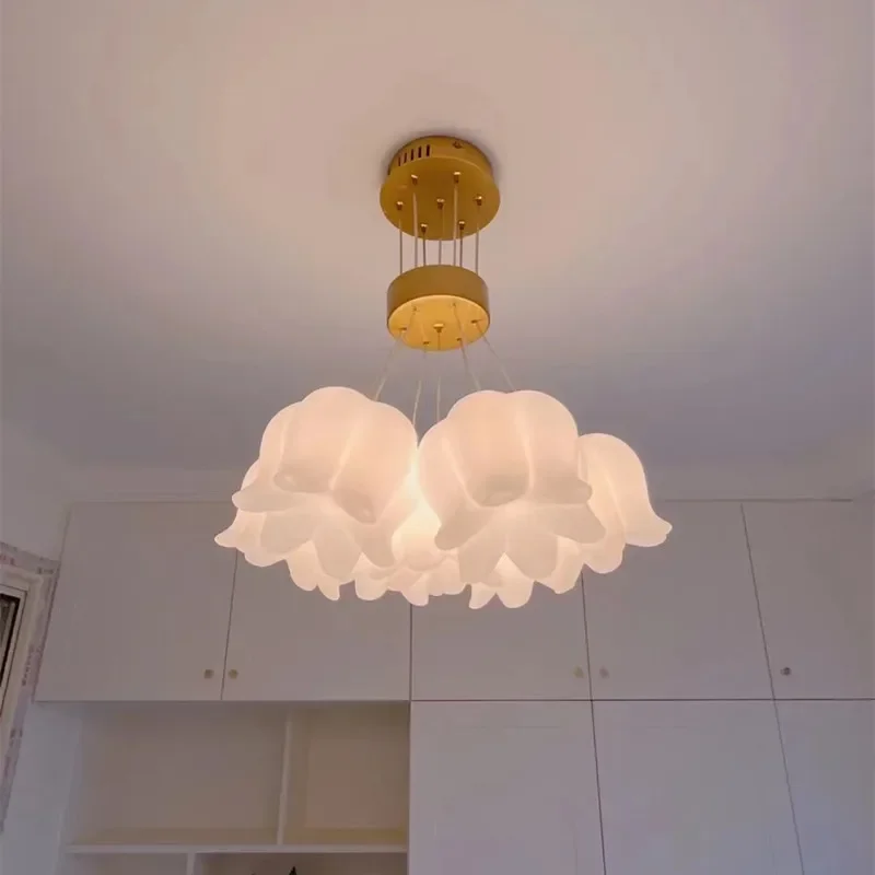 

Modern Luxury Chandelier for Living Dining Room Master Led Lamp Warm Bedroom Romantic Retro Home Decor Hanging Lighting Fixtures