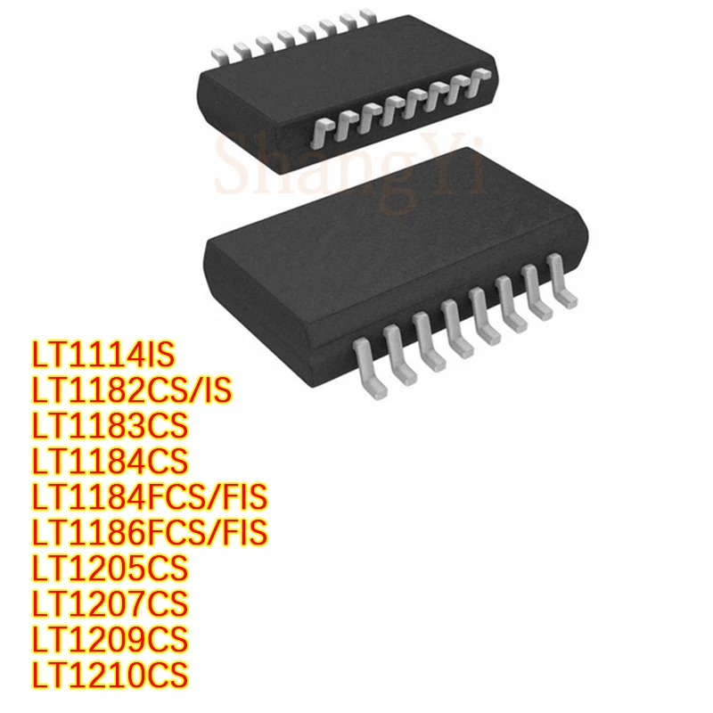 

5PCS/LOT LT1114IS 1182CS 1183FIS 1184FCS 1186 1205 1207 1209 1210 SOP