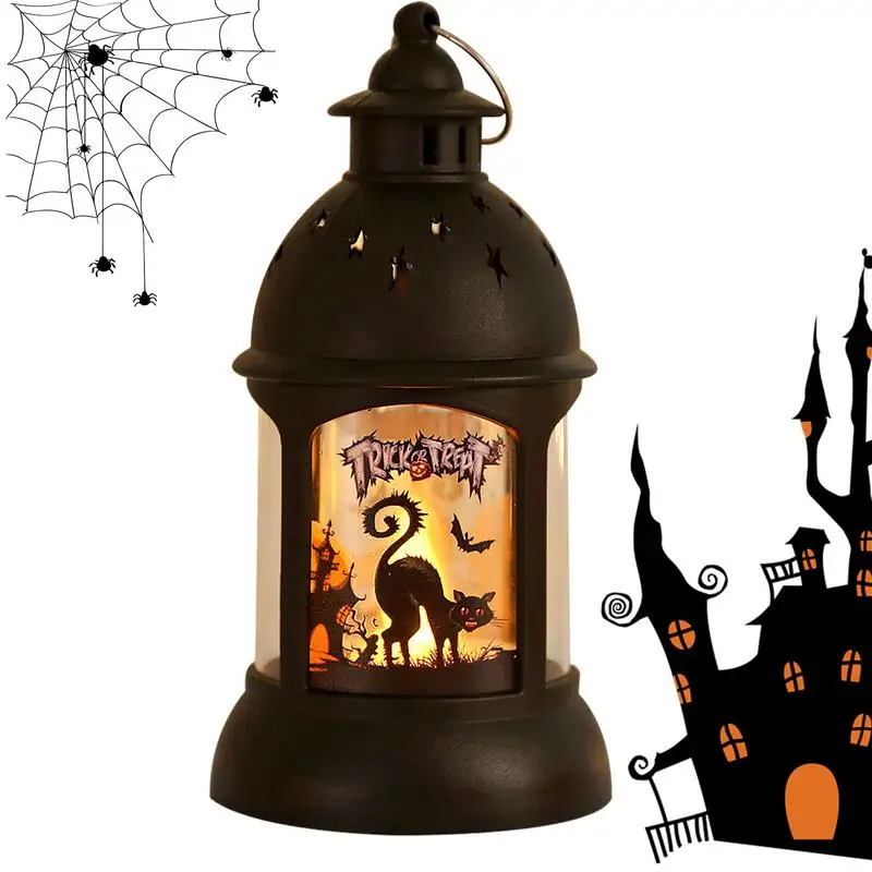 

Halloween Lanterns Outdoor Mini Decorative Spooky Lanterns Spooky Lanterns Candle Lantern Halloween Decor Home Room Door Party
