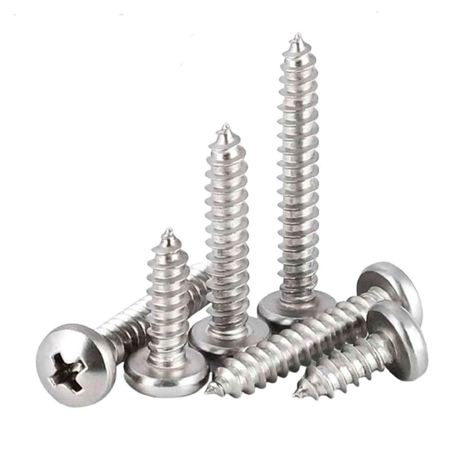 Винт Самонарезающий по дереву из нержавеющей стали ISO 7049