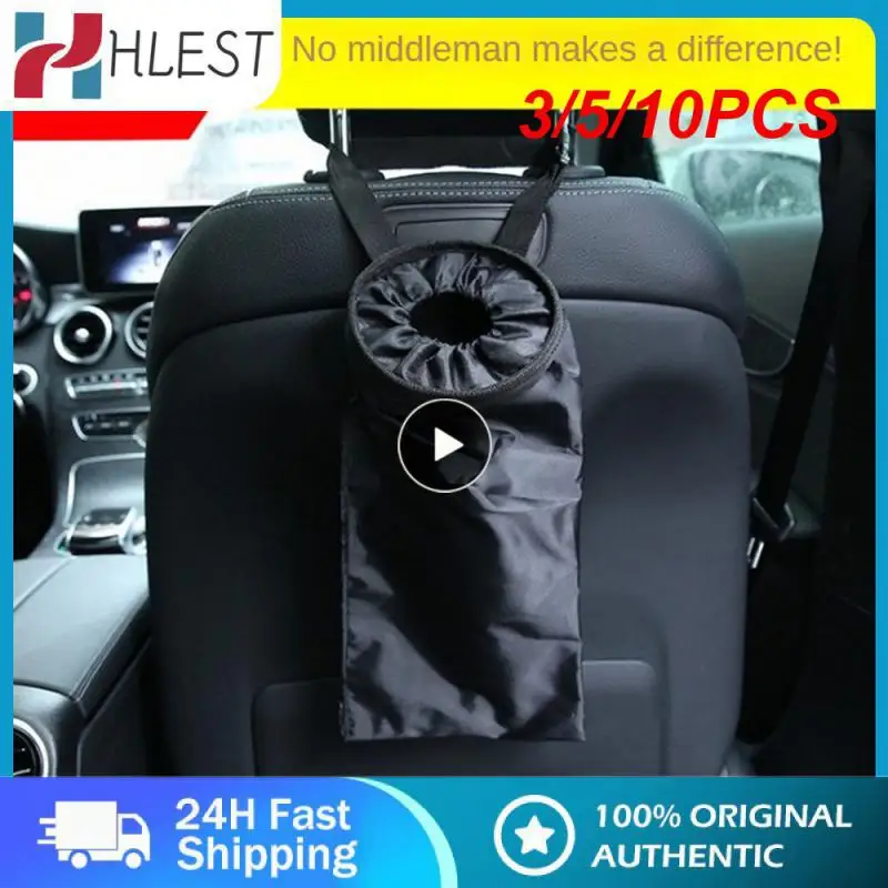 

3/5/10PCS High-capacity Seat Back Storage Hanging Bag Practical Universal Environmental Protection Hanging Storage Bag Portable