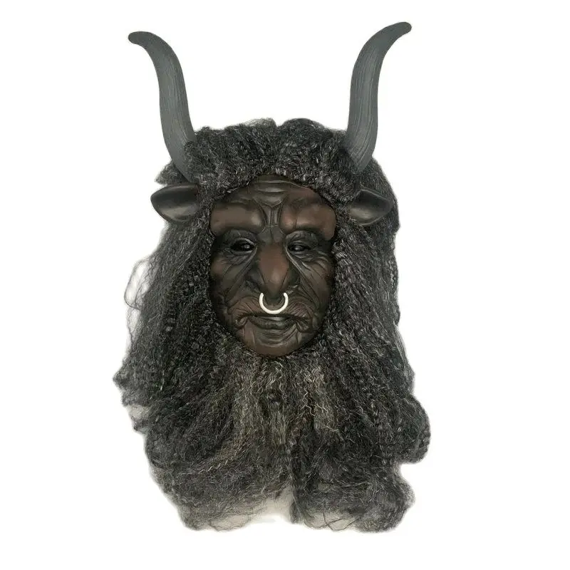 Латексная маска на все лицо для взрослых брендовый костюм Soulman Хэллоуин с большим