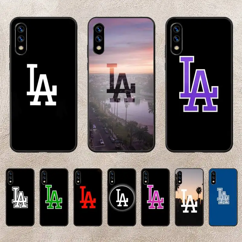 

Fashion City LA NEW YORK Phone Case For Huawei G7 G8 P7 P8 P9 P10 P20 P30 Lite Mini Pro P Smart Plus Cove Fundas