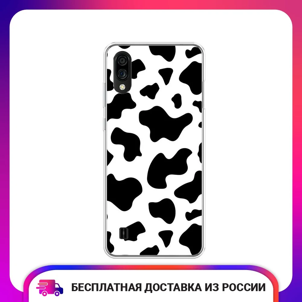 Чехол для ZTE Blade A51 lite A5 (2020) защитный тонкий кейс телефона чехол-накладка с принтом