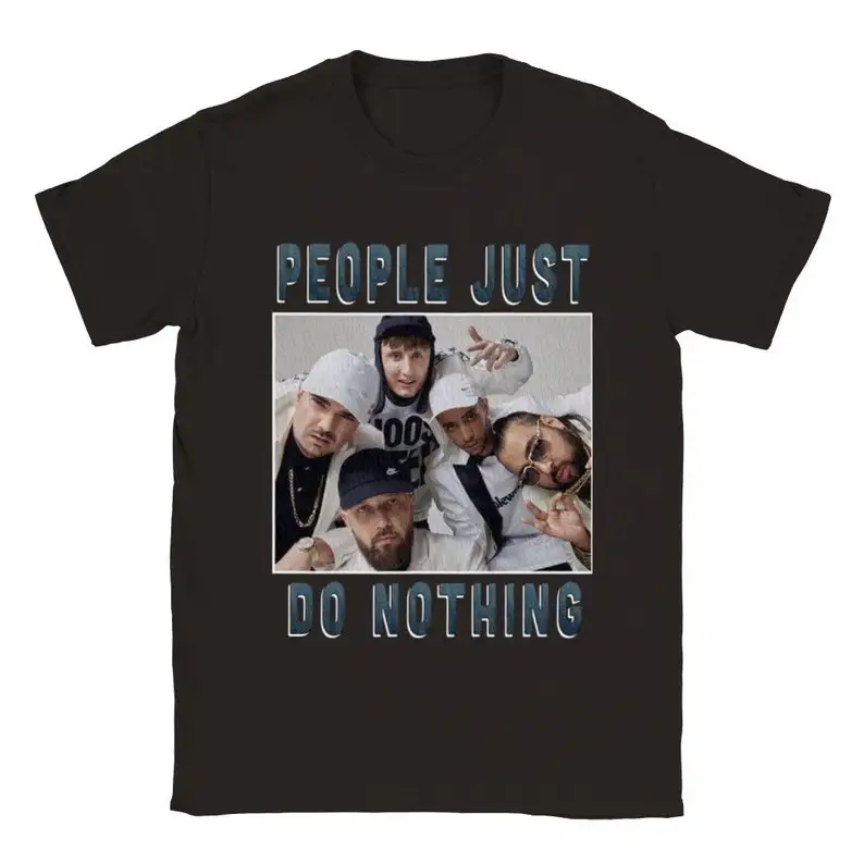 

People Just do nothing T-shirt Funny Birthday Card, Kurupt FM, Boyfriend, Husband, MC Grindah, DJ Beats, Netflix