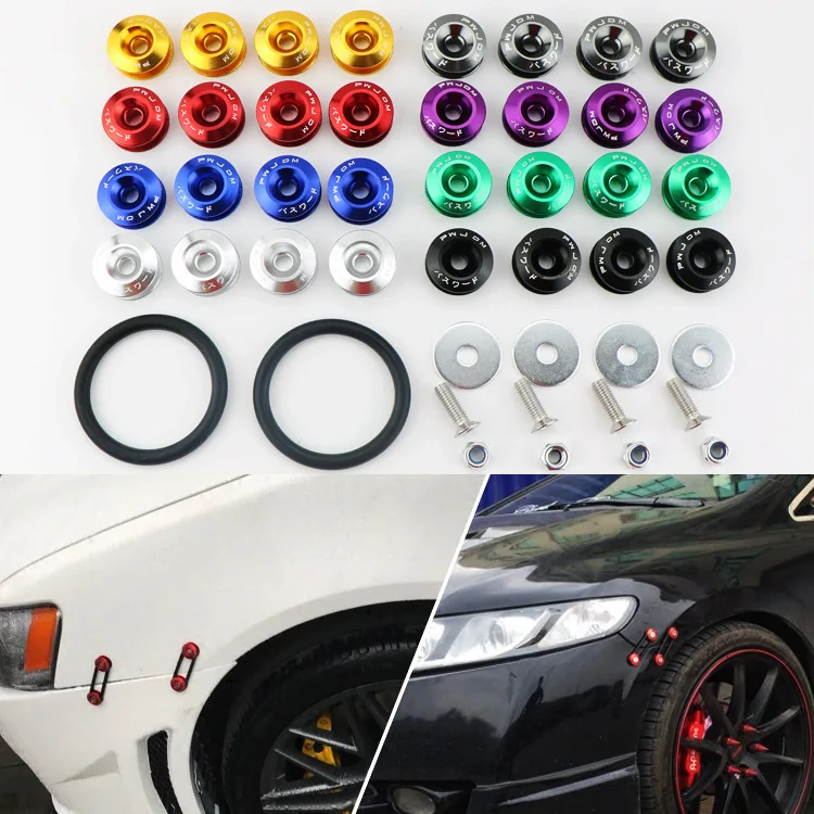 

Car Surrounded Reinforcement Bolt Washer Bumper Front Bumper Rear Bumper Quick Release Fixed Buckle Modification Washer
