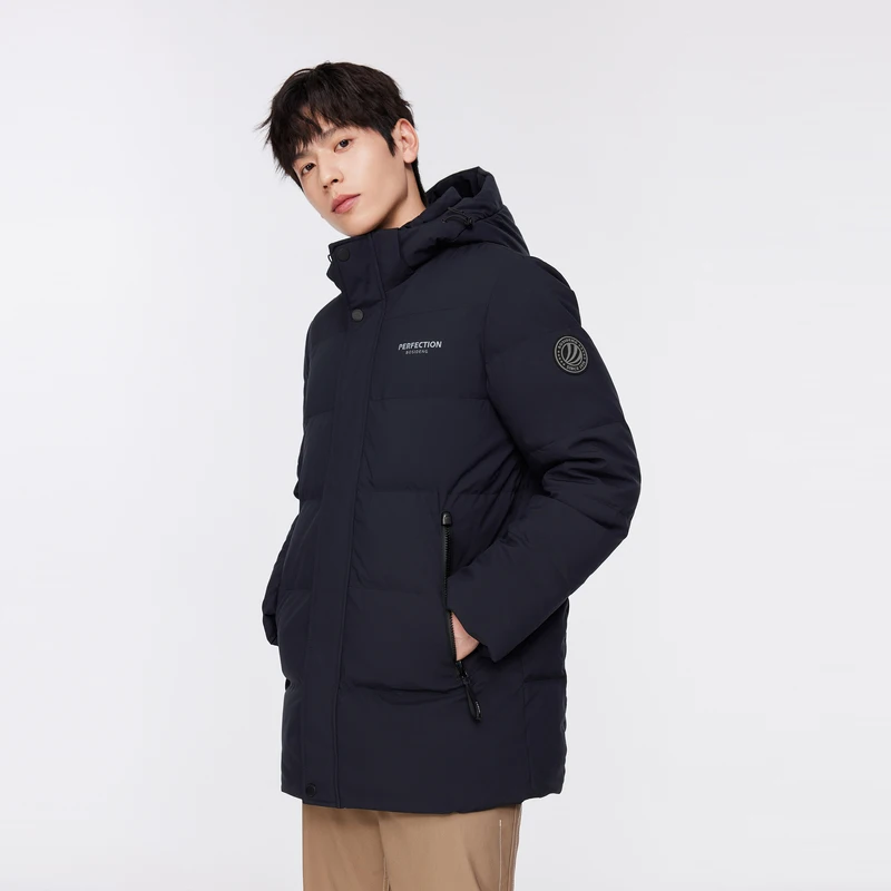 Зимняя куртка bosideng мужская повседневная верхняя одежда зимняя пуховая с