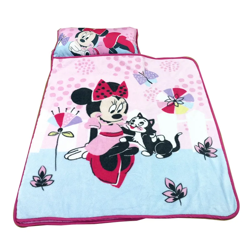 

Спальный мешок Disney ToyStory, Холодное сердце, Эльза, Анна, портативный свернутый коврик для сна с одеялом и подушкой для маленьких девочек, дорож...