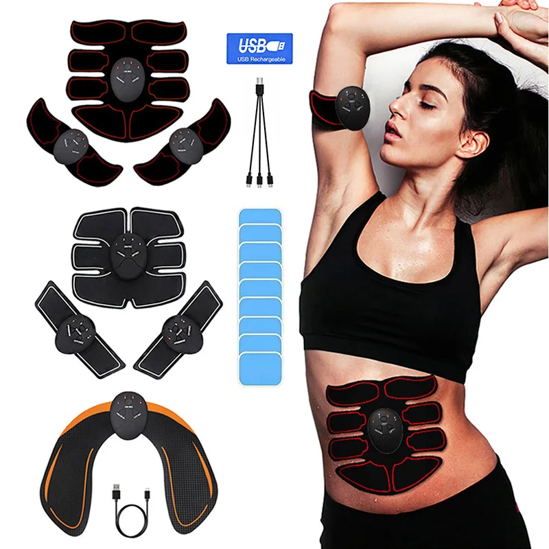 USB-стимулятор мышц электрический беспроводной массажер для похудения