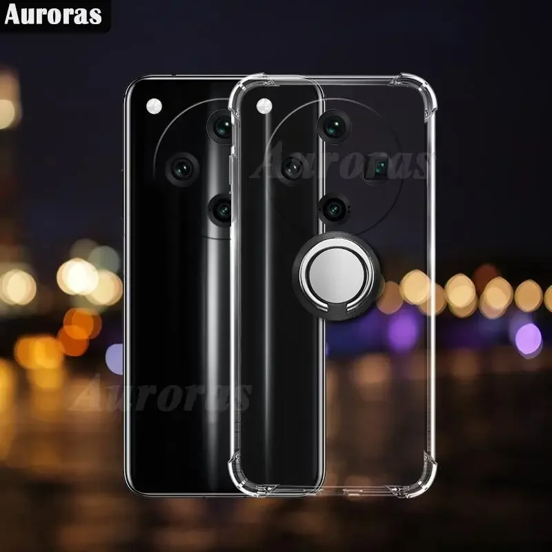 Для OPPO Find X8 Pro X7Ultra 5G Чехол Кольцо Прозрачная подушка безопасности Противоударный