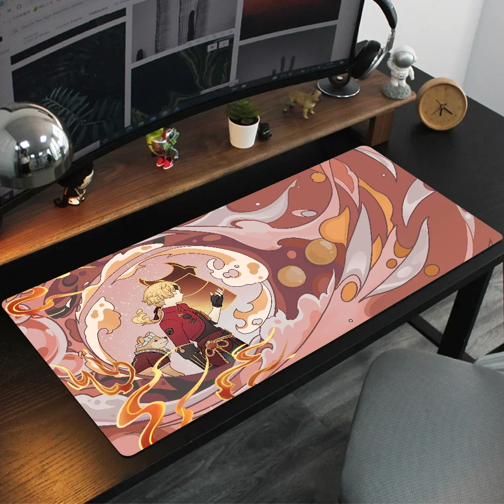 Коврик для мыши Genshin Impact Thoma коврик настольный с ковриком игровые аксессуары Prime
