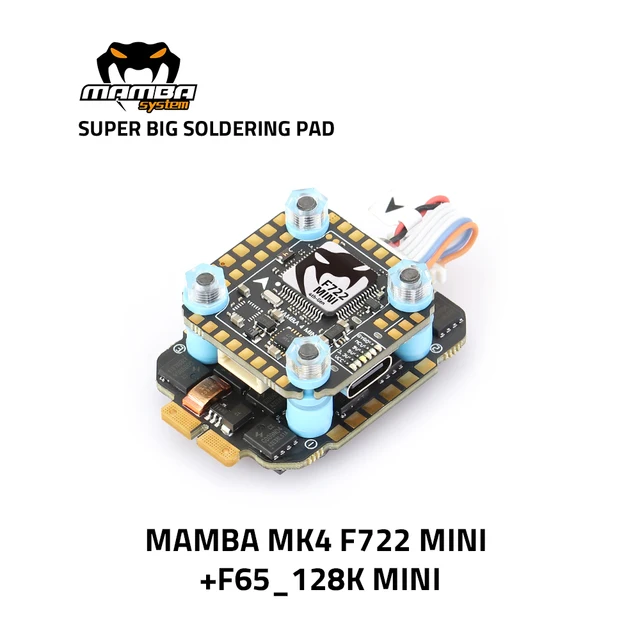 Diatone Mamba MK4 F722 Mini MPU6000 + F65 128K 65A 4in1 ESC