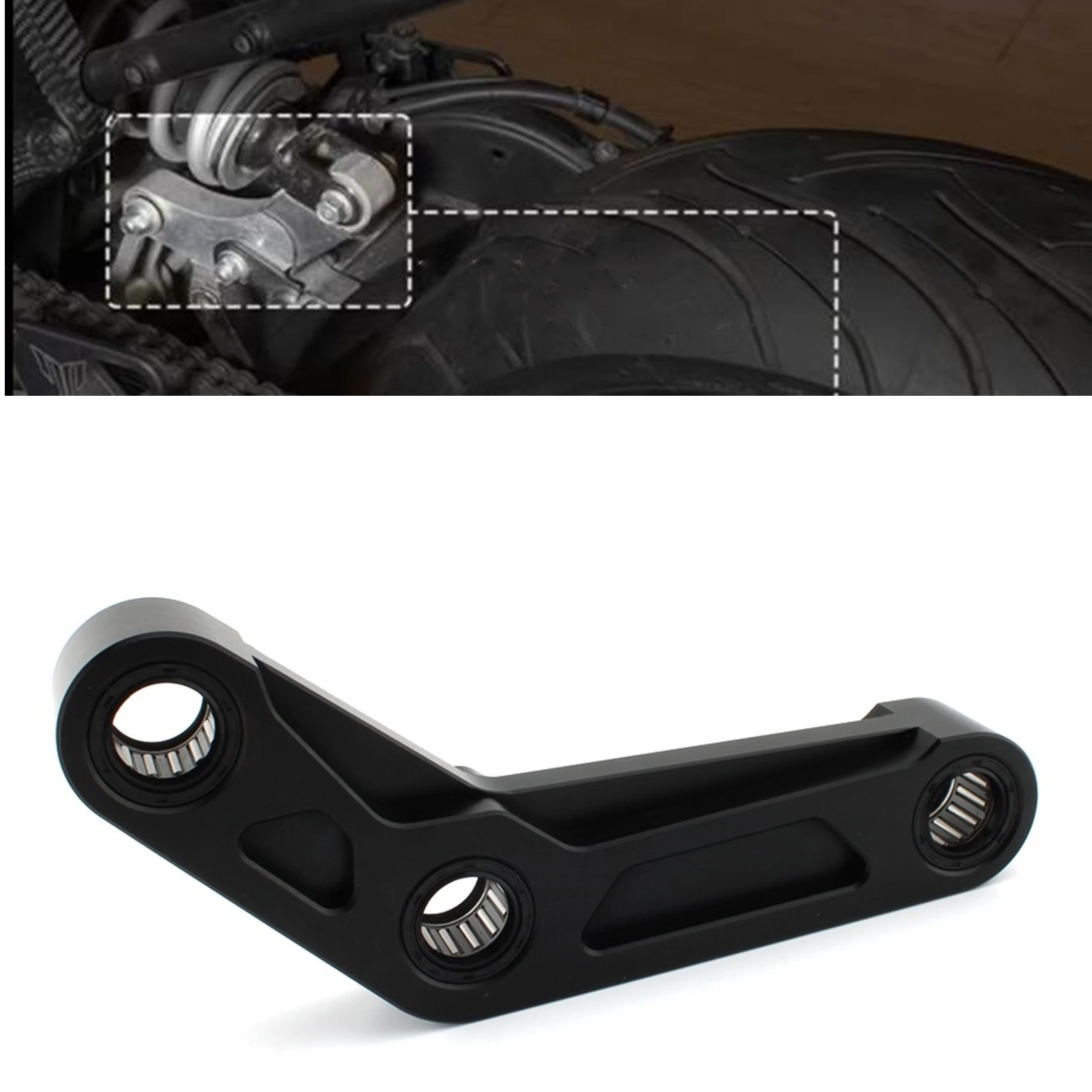 

Для YAMAHA MT-07/FZ-07 XSR700 YZF-R7 Tracer700 регулируемые нижние подвески