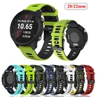 Ремешок 20 мм 22 мм для наручных часов Samsung Galaxy Watch 4 40 мм44 мм, браслет для Huawei GT2 46 мм, браслет для Garmin Forerunner 245645