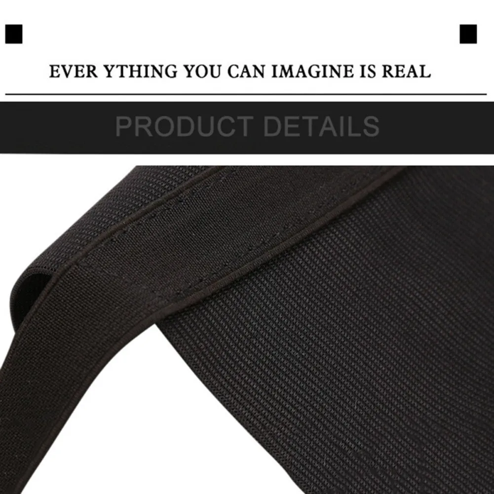 

Left Hidden Belt Band Belt Black Coat General Holster Neoprene Right Under Version Useful Durable High Quality