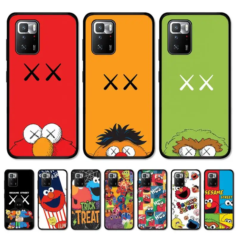 

Sesame Street Ins Cookie Monster Phone Case for Redmi Note 8 7 9 4 6 pro max T X 5A 3 10 lite pro