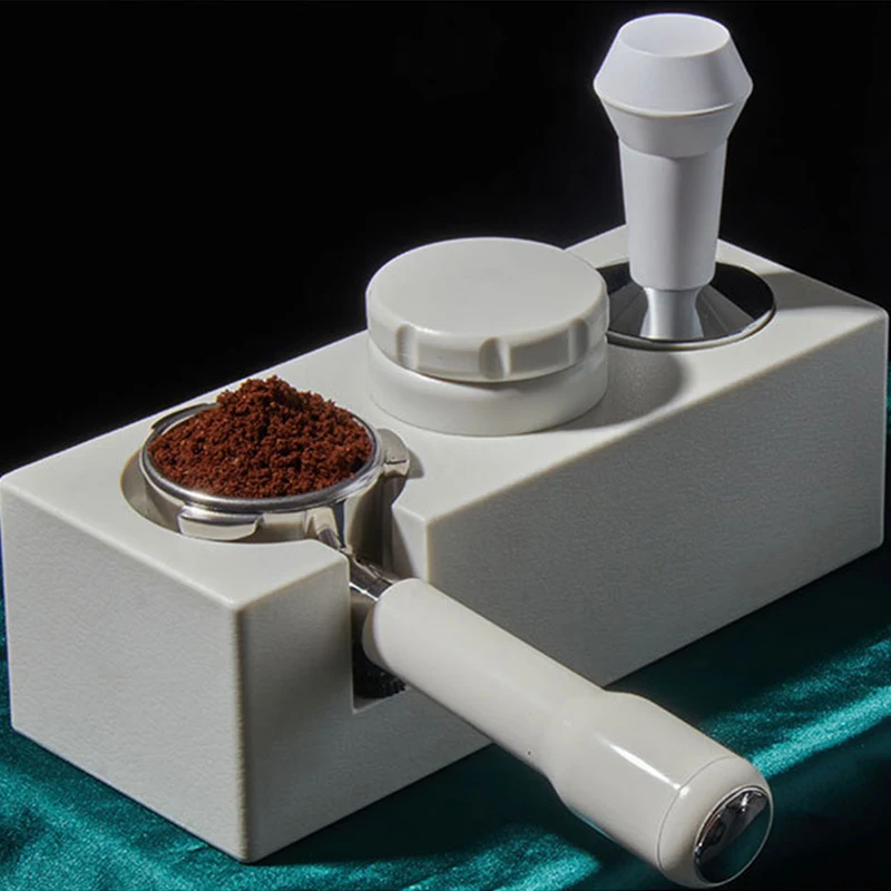 

58 мм дистрибьютор эспрессо, подставка для темпера для кофе, подставка, подставка, держатель для фильтра для кофе, угловые инструменты для ба...