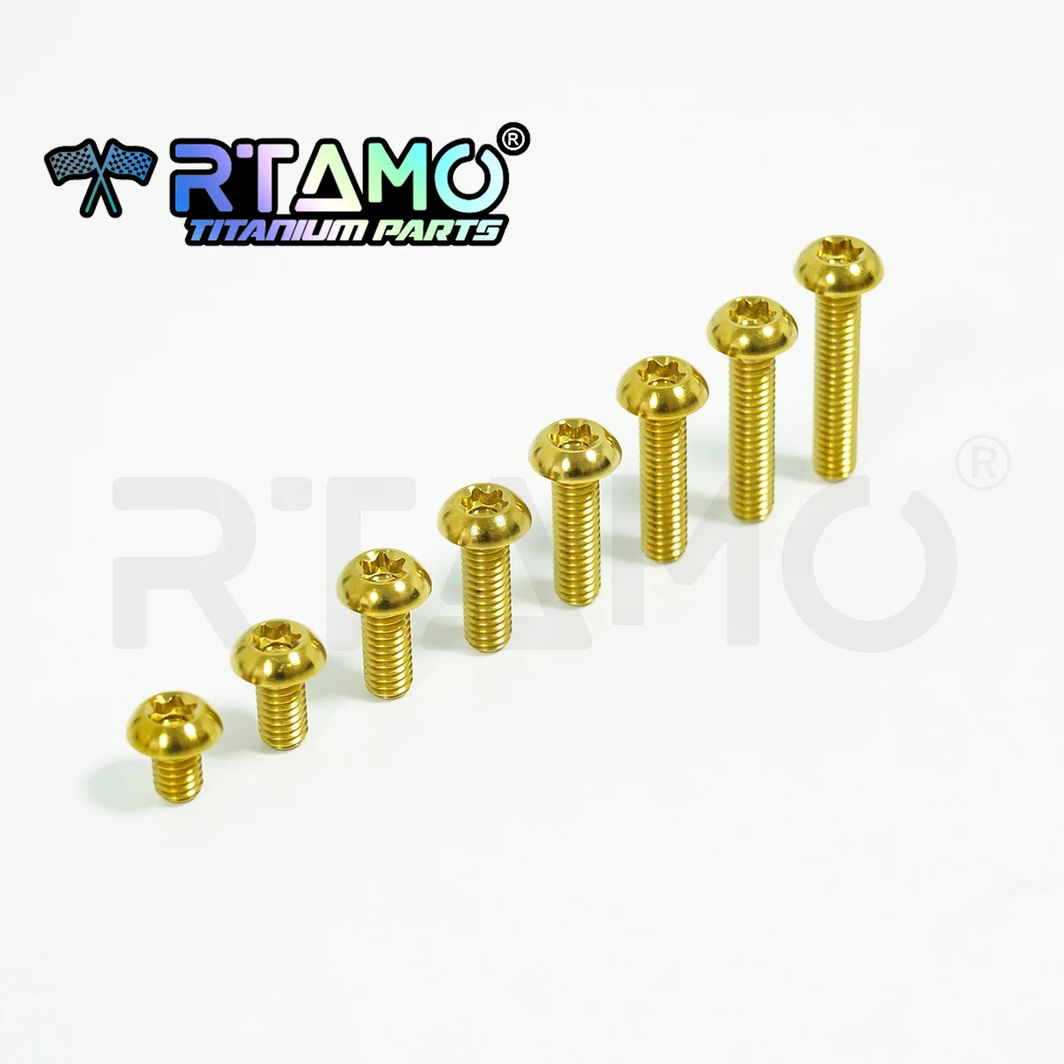 

RTAMO Титановый болт M4X6/8/10/12/14/16/18/20 мм, крепежные детали для горного и дорожного велосипеда, модификация мотоцикла, винт 1 шт.