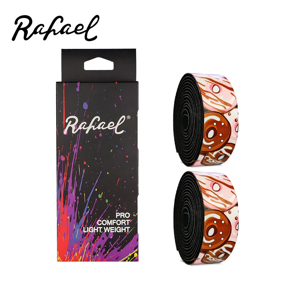 

New Soft Road Bike Bicycle Handlebar Cork EVA PU Bar Tape Professional Cycling Damping Anti-Vibration Wrap With 2 Bar Plug