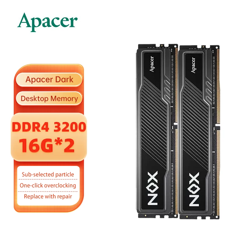 

Apacer 8G 16G DDR4 3200 3600 4000 RAM desktop computer memory 8G 3200 RAM
