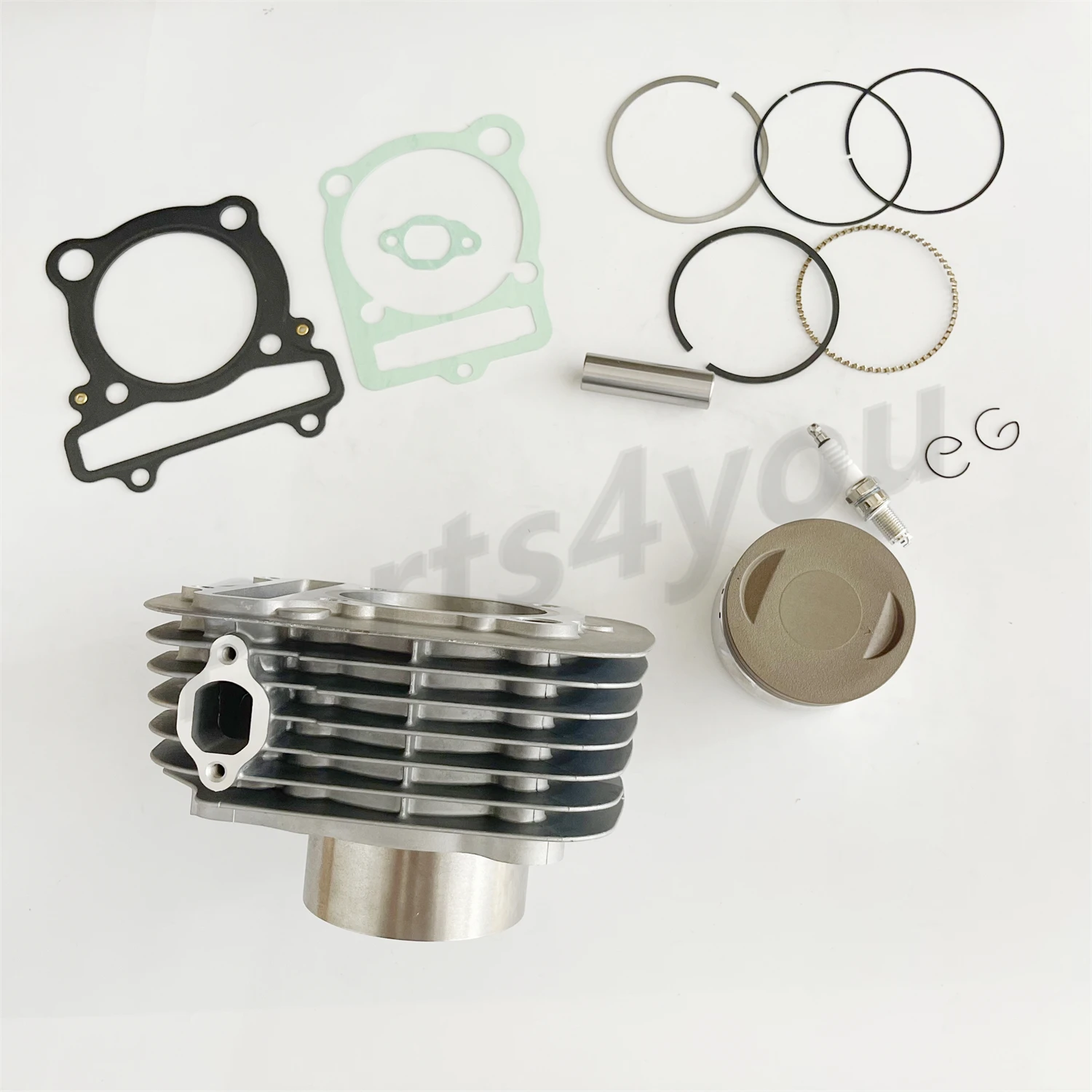 Cylinder Piston Gasket Top End Kit for Yamaha 350 Big Bear 350 Warrior 350 Wolverine 350 Raptor 350 Grizzly 350 Bruin 350