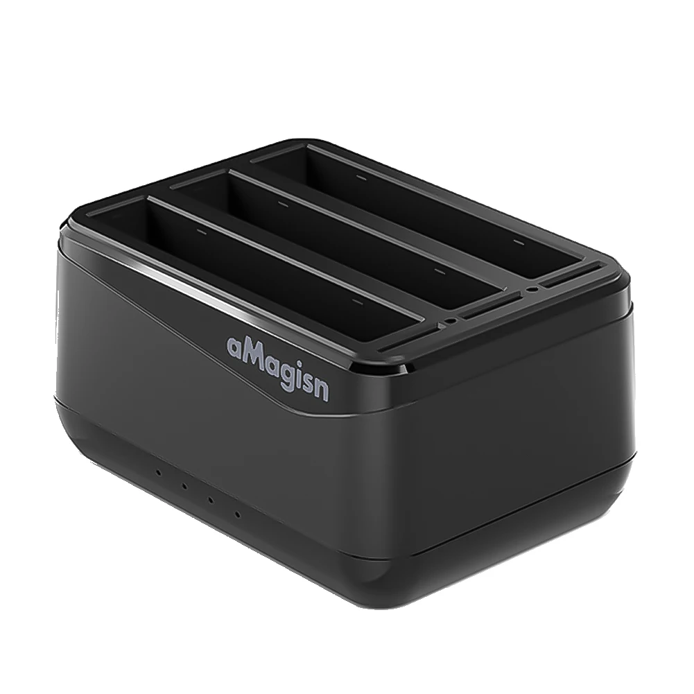 Станция хранения зарядки аккумулятора с 3 слотами и для карт Misro SD