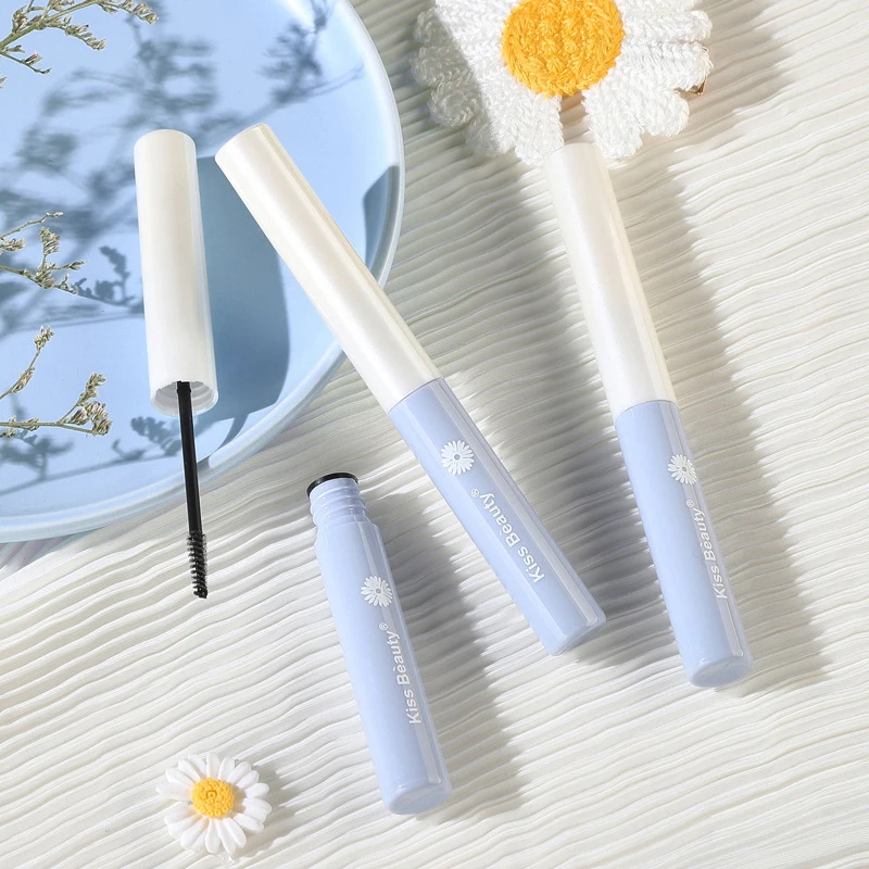 

Kiss Beauty Small Brush Head Mascara Primer Eyelash Raincoat Styling Liquid Transparent Base Cream Long And Curling Styling