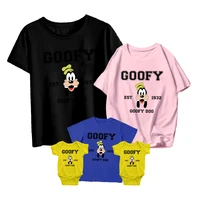 cute est 1932 goofy dog disney t shirt funny kids short sleeve baby romper casual family matching adult unisex o neck top