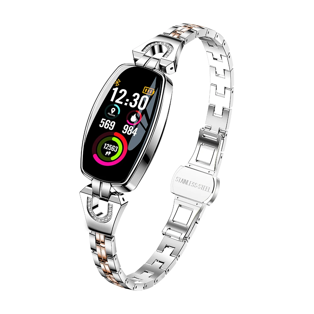 

SWL H8 heart rate and blood pressure monitoring female smart watch, smart reminder for female bracelet