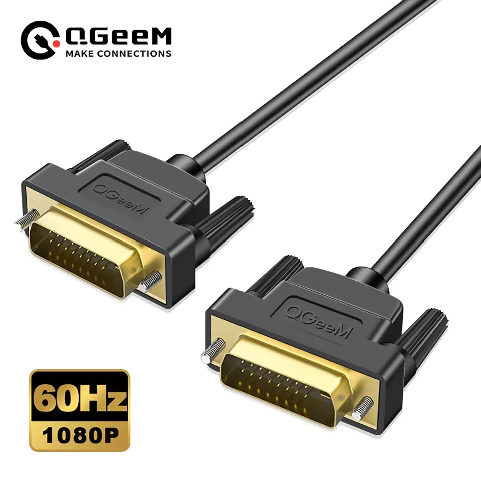 

NEW DVI to DVI Cable 2K DVI DVI Adapter for TV Box Dual Link Male to Male Digital Video Cables DVI Splitter DVI-D 24+1
