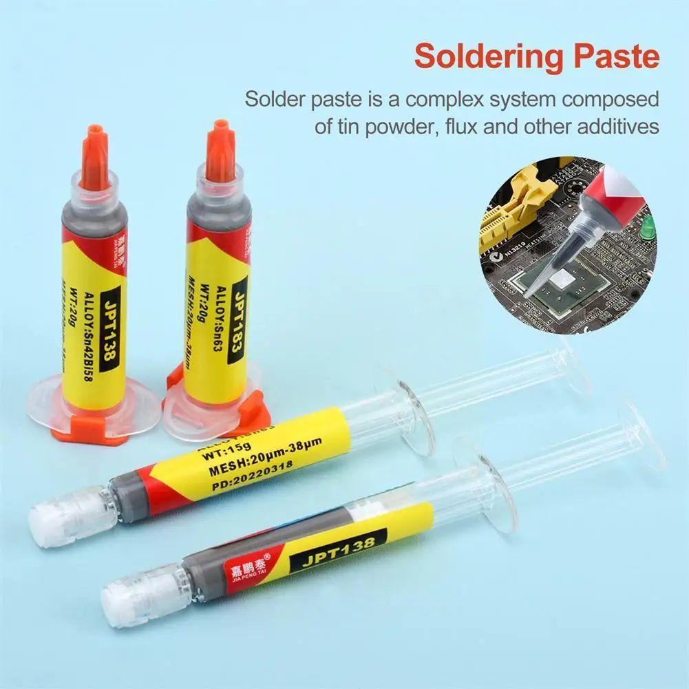 

Melting Point: 183 Solder Paste Needle Tube DIY Welding Fast SMD Solder 15/20g 1PC And Convenient Component Chip PCB Firm K3E8
