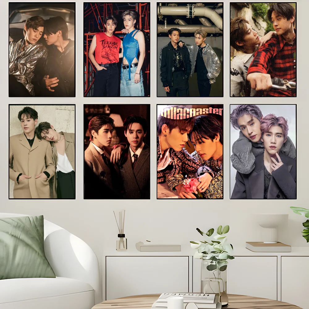 Винтажные Ретро-наклейки Bkpp Постер Тайского Актера Певицы Без Рамы Hd