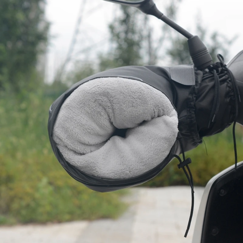 

Waterproof Warm Motorcycle Handlebar Keep Warm In Winter Gloves Mittens Warmer