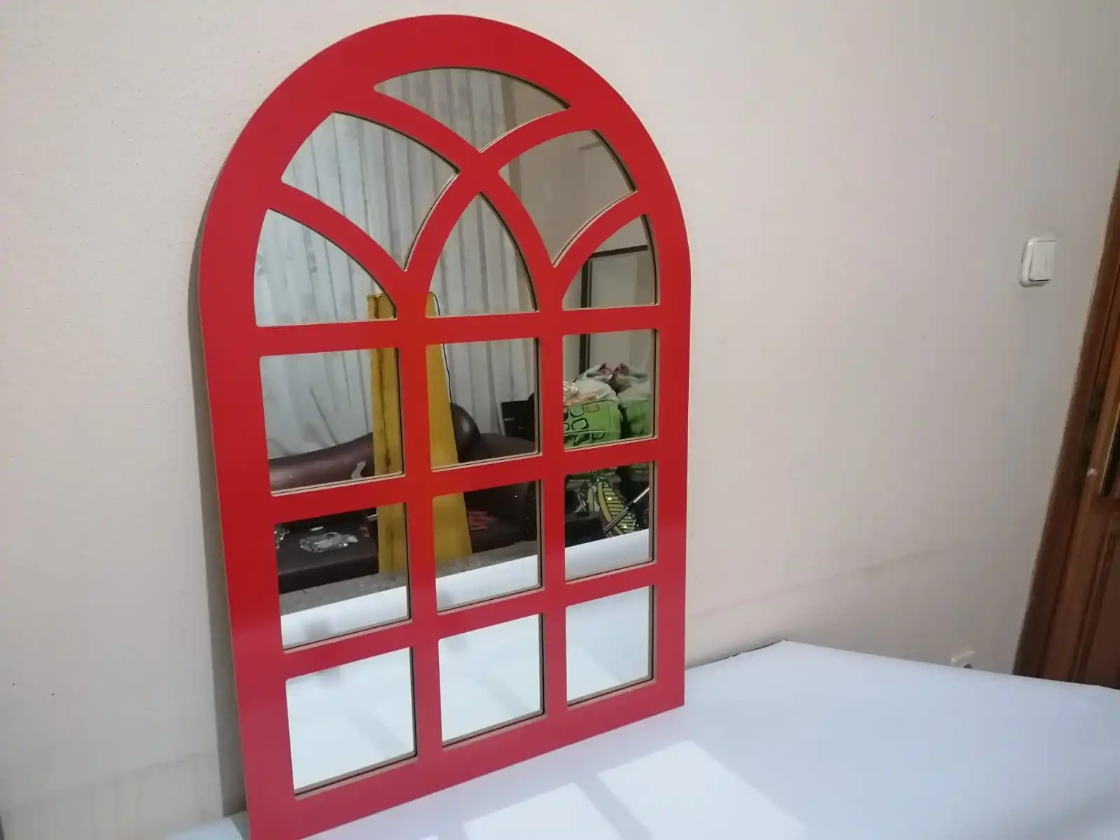 

Decorative mirror (Assembled Mirror + Frame) Free Shipping 90x60 cm
