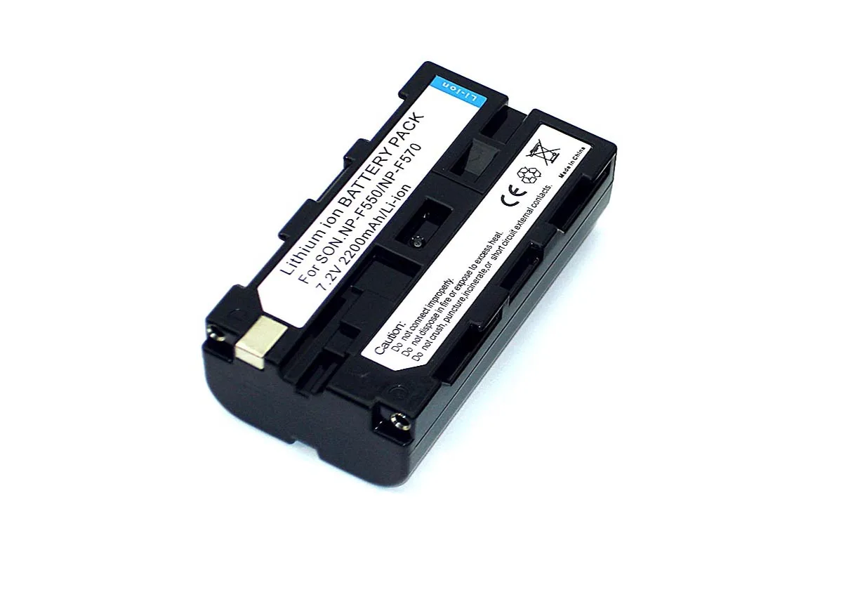Аккумуляторная батарея для видеокамеры Sony CCD-SC5 (NP-F550) 7 2V 2200mAh |