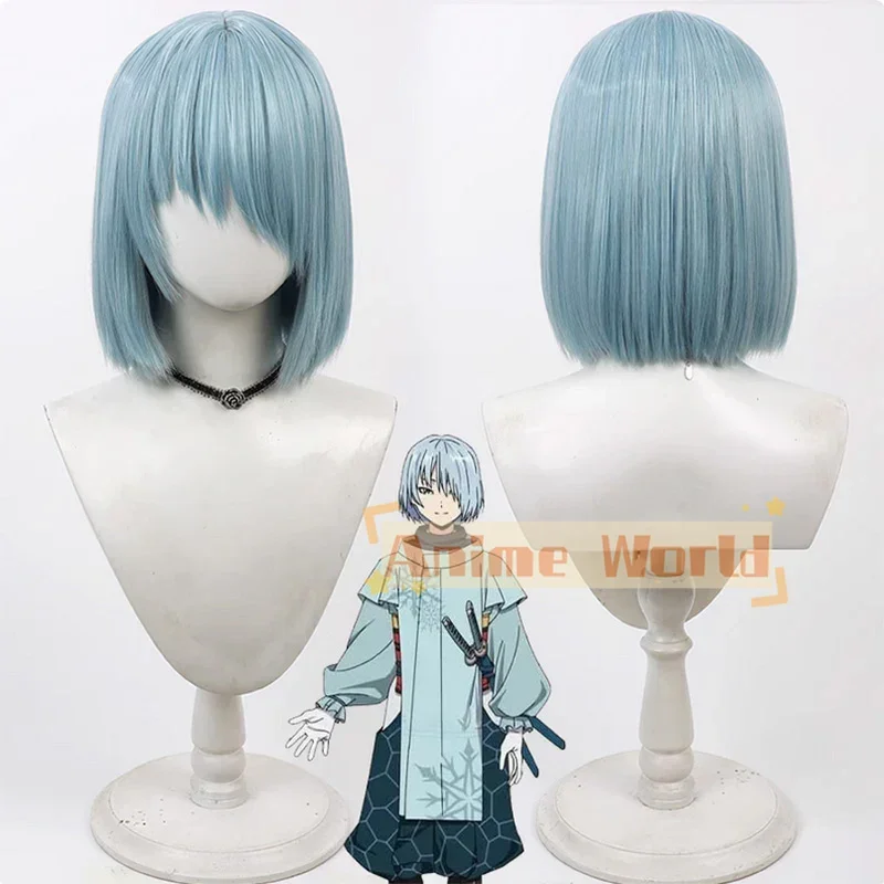 Парик для косплея самурая Nige Jozu No Wakagimi Fubuki термостойкие синтетические волосы