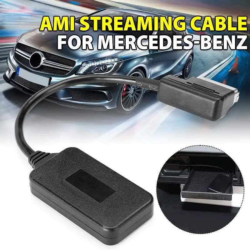 

bluetooth Aux Adapter Cable Audio IN Media Interface MMI Fit For Mercedes Benz C-CLASS E-CLASS S-CLASS CLS SLK GL SL