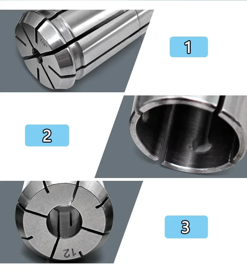 Набор цанг для патрона OZ25 OZ32 3 4 8 10 12 16 18 20 25 мм 1/4 1/8 3/8 3/4 1 дюйм набор пружинный