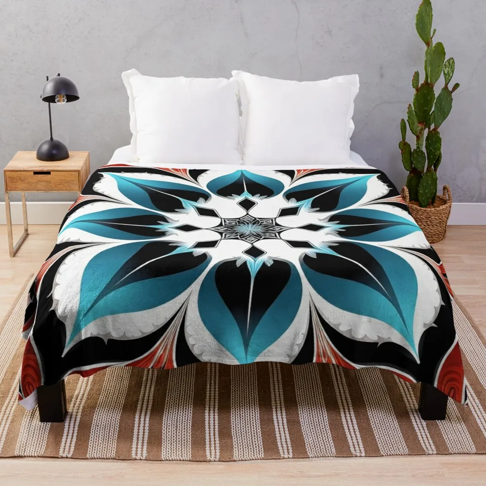 Фрактальная геометрия # Одеяло 31 теплые плюшевые одеяла